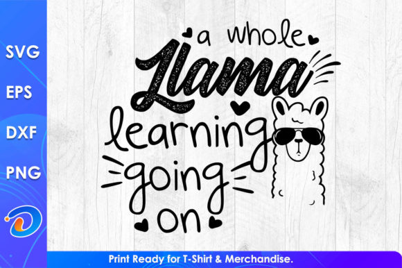 A Whole Llama Learning SVG for Crafts & Graphics