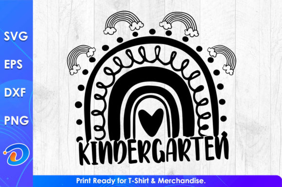 Kindergarten Teacher's Day SVG Files for Crafts & Graphics