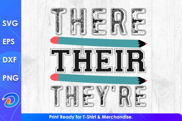 Review: There Their They're Teacher's Day SVG for Embroidery