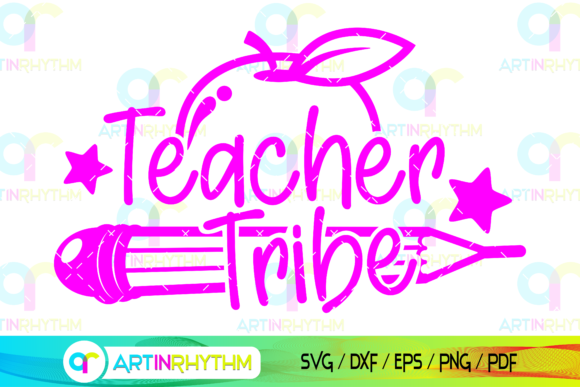 School Teacher Tribe Svg: Graphics for Crafts