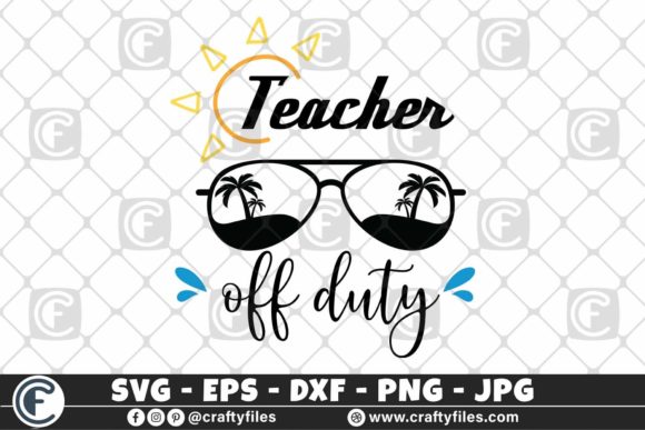 Summer Teacher SVG: Fresh Graphics for Crafts
