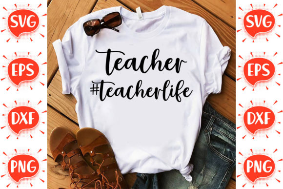Teacher Life SVG: A Designer's Take on Stitching School Spirit